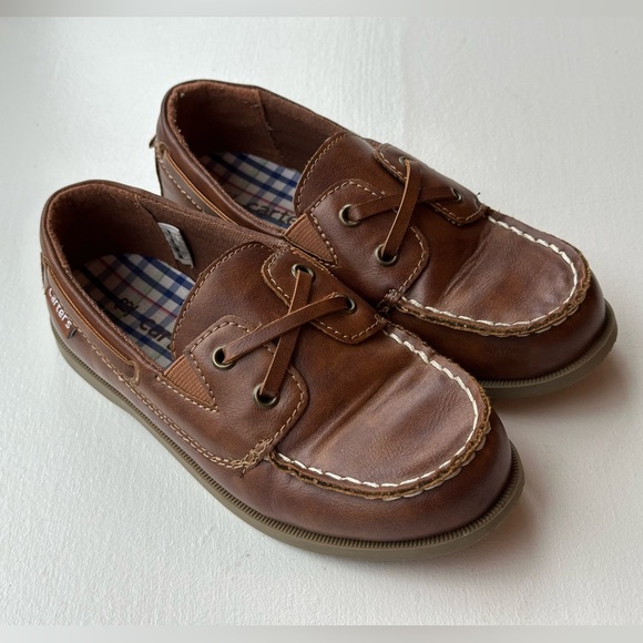 Carter's Other - Carter's Brown Kids Boat Shoes